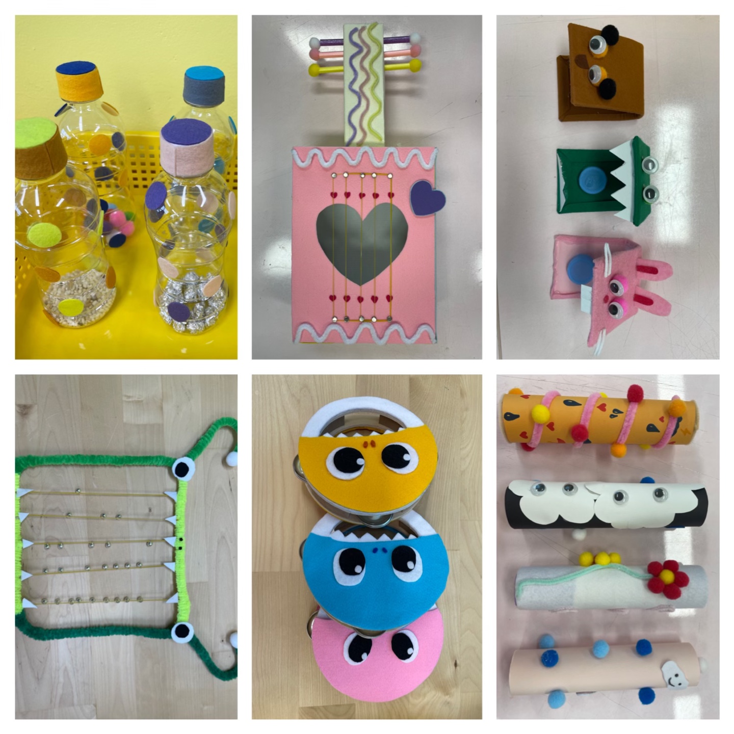 유아 음악 교육 - 악기 만들기