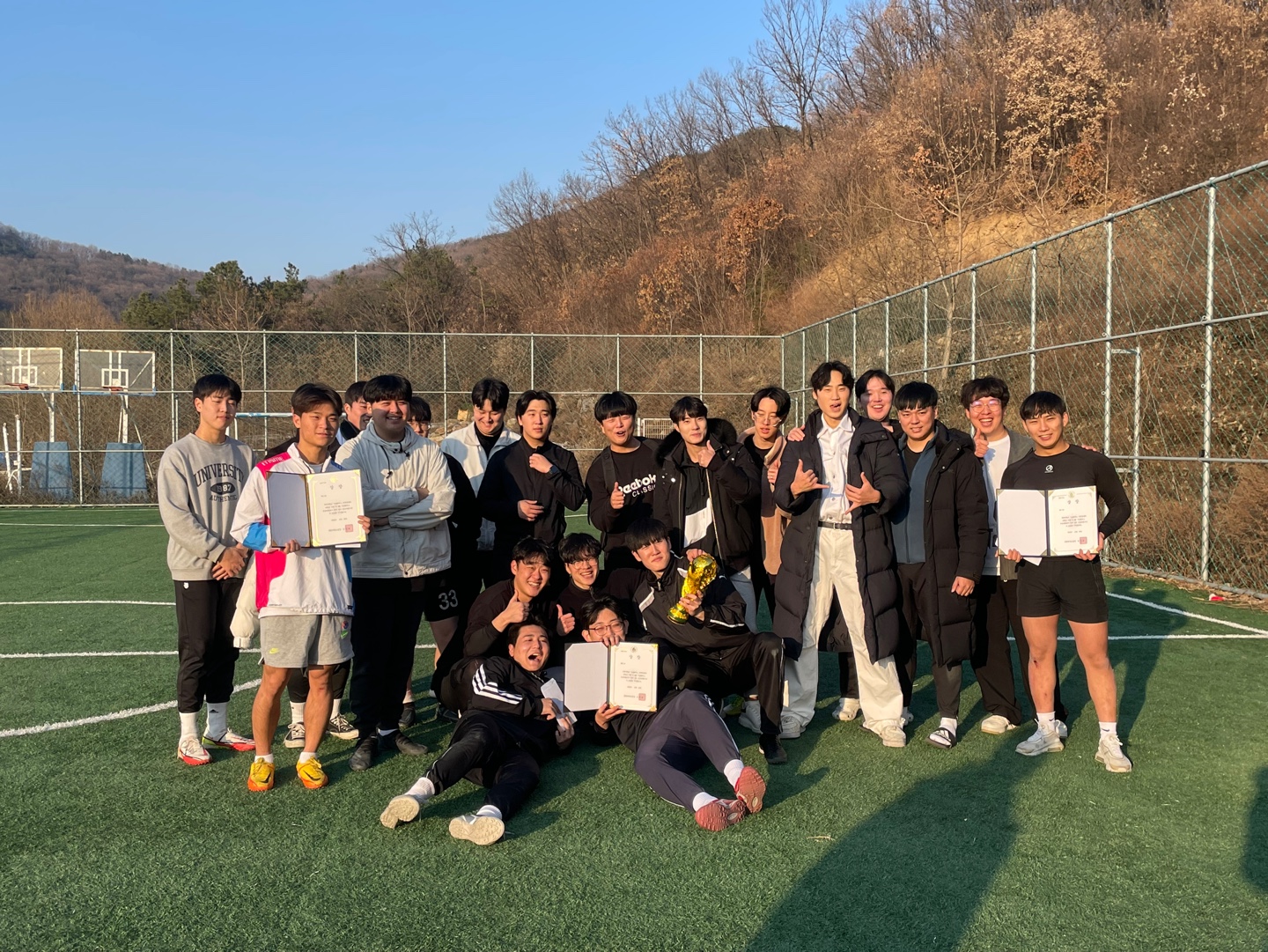 아산캠퍼스 풋살경기 3등