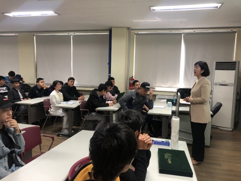 외국인 유학생과 함께하는 구강보건교육 워크숍